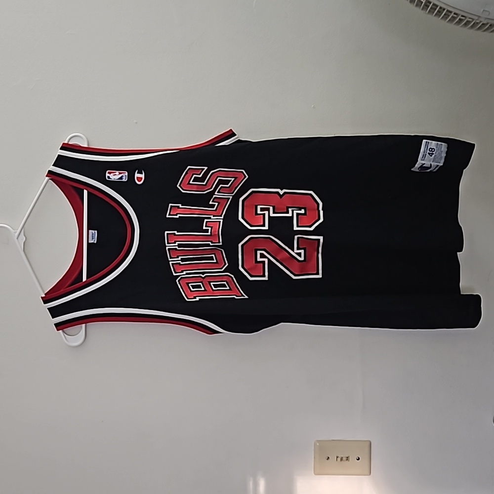 Size 48 (Large) Vintage Champion Jordan 23 Bulls‎ Jersey